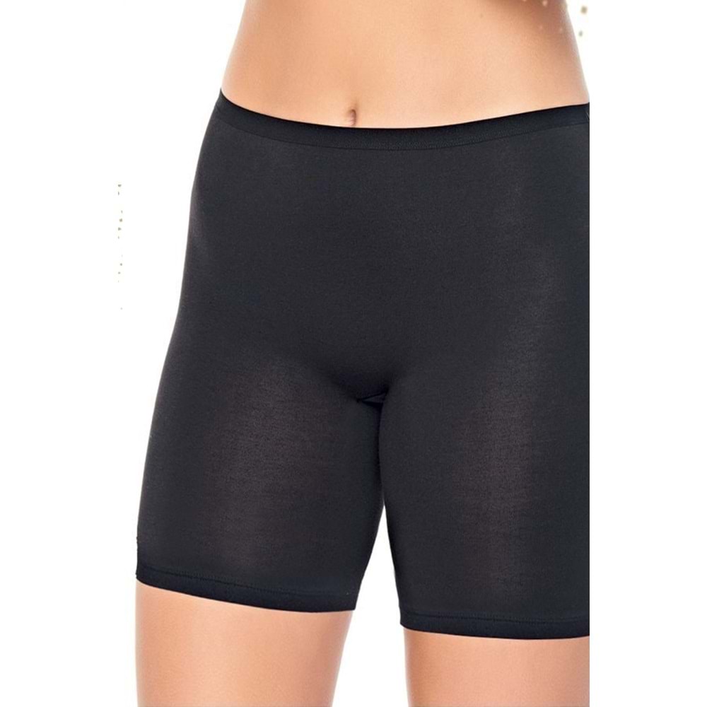 Belinay 0289 Kadın Modal Kısa Tayt Siyah M