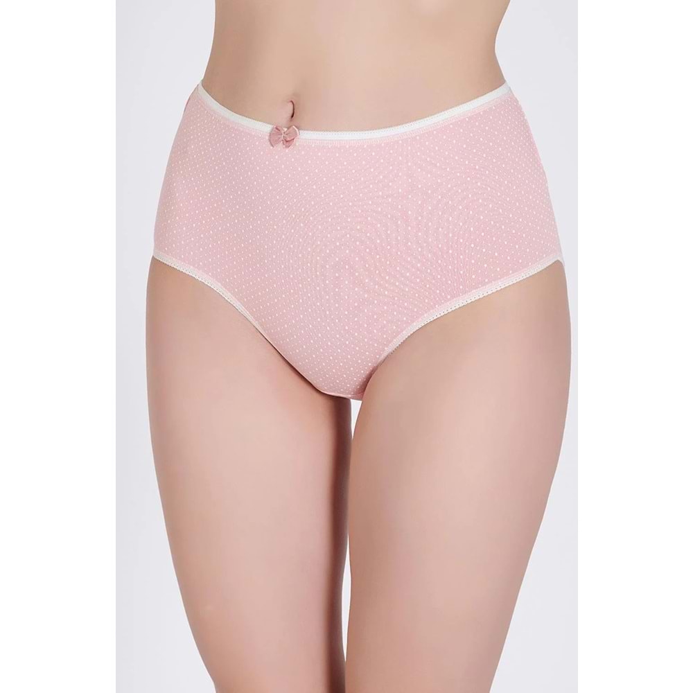 Belinay 3513 Kadın Yüksek Bel Bato Külot 4lü Paket L