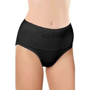 Belinay 0193 Toparlayıcı Bayan Külot Siyah L