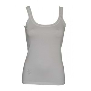 Belinay 0861 Dantel Askılı Bayan Atlet Beyaz M