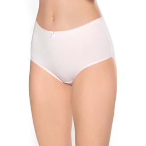 Belinay 3514 Kadın Yüksek Bel Bato Külot 4lü Paket Desenli L