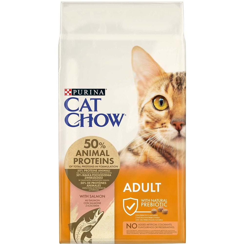 Cat Chow Somonlu Kedi Maması 15 Kg.