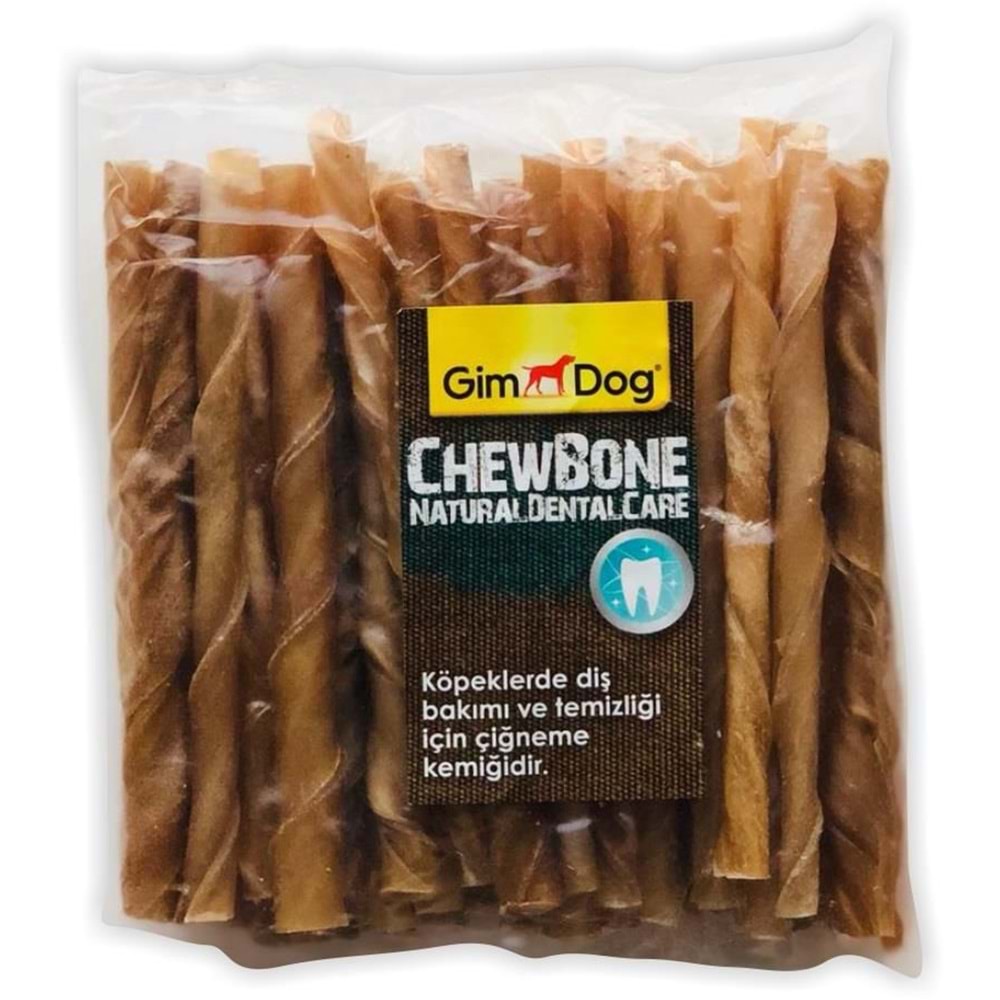 Gimdog Mordimi Burgu Çubuk 12,5 cm.-6 Gr. 50 li Naturel 300 Gr.