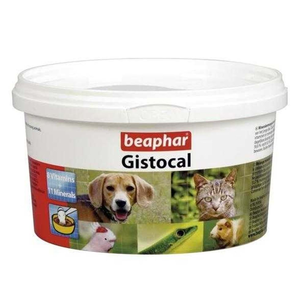 Beaphar Gistocal Kediler İçin Besin Eksikliği Giderici 250 gr.