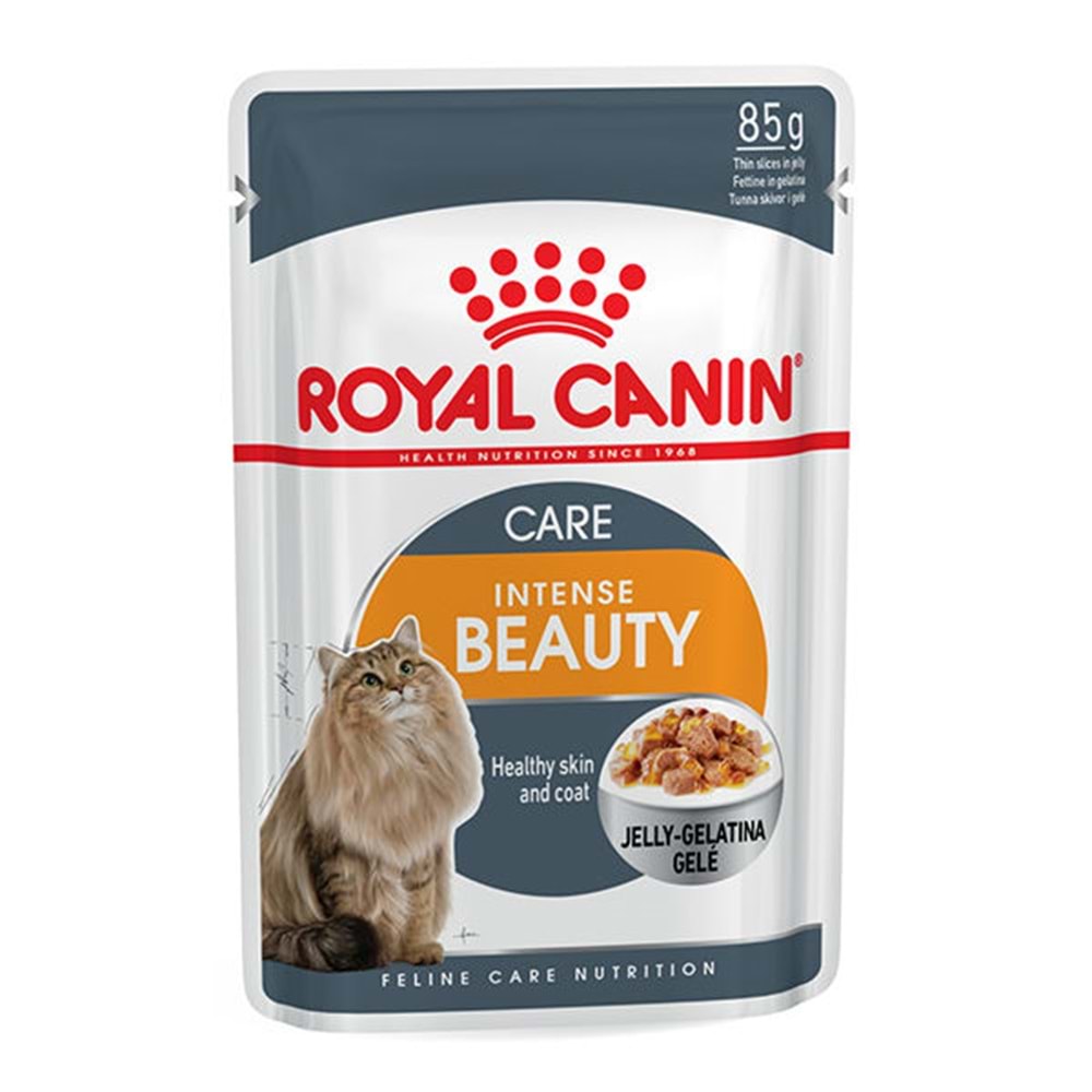 Royal Canin Intense Beauty Jelly Jöle Kedi Konservesi 85 Gr.X12 Adet