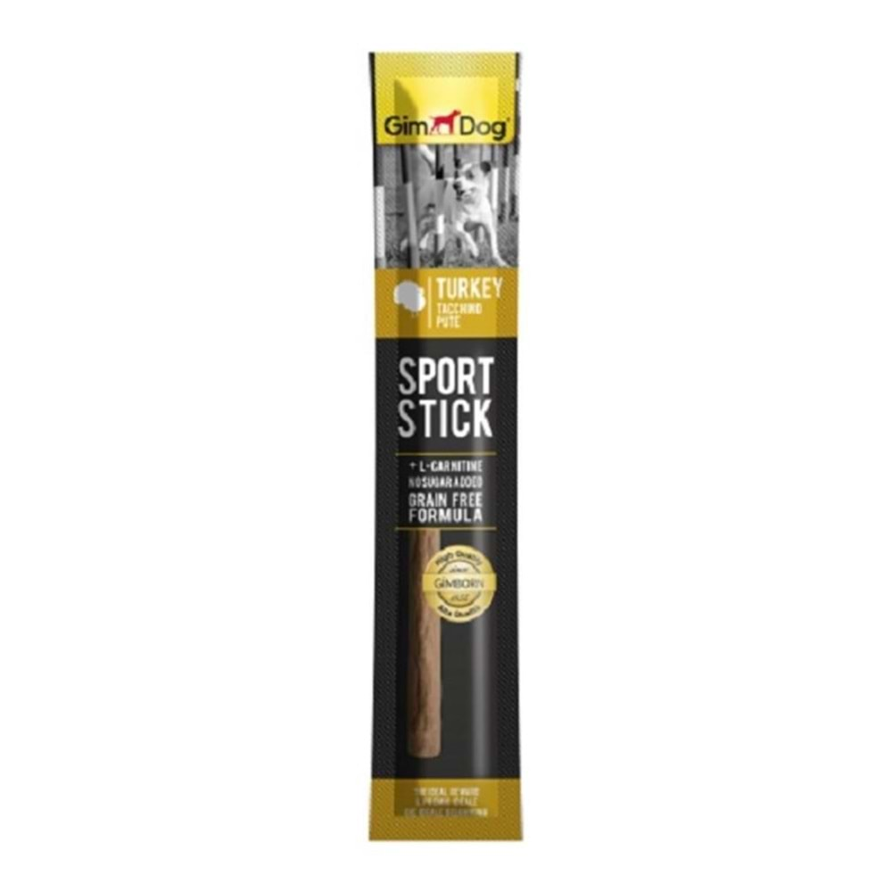 Gimdog Sport Sticks Hindili Tahılsız Köpek Ödül Çubuğu 12 gr.x 6 Adet