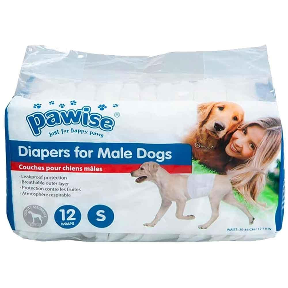 Pawise Kullan at Erkek Köpek Çiş Bezi Beyaz S 12 Ad