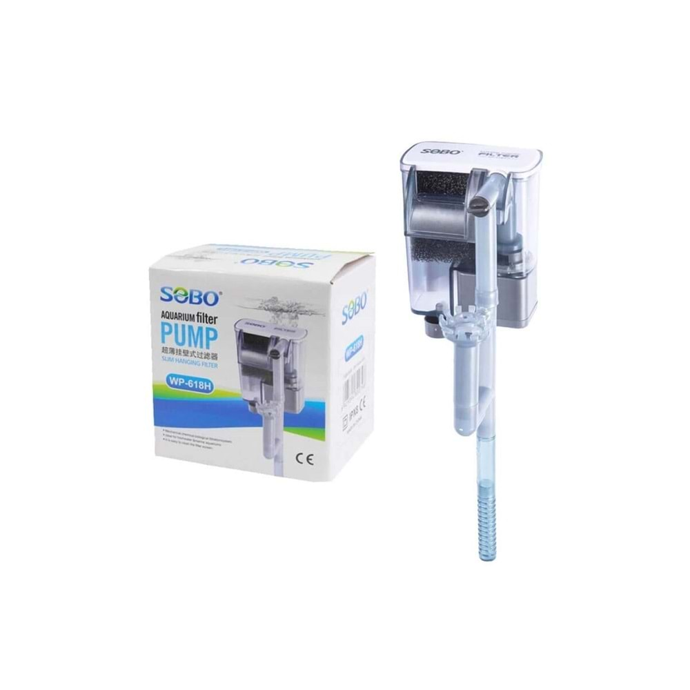 Sobo Wp-618H Mini Askı Şelale Filtre 280 Lt/h 5 W