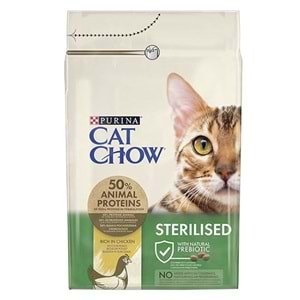 Cat Chow Kısırlaştırılmış Tavuklu Kedi Maması 3 Kg.