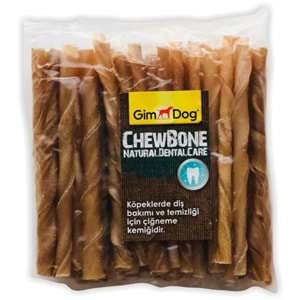 Gimdog Mordimi Burgu Çubuk 12,5 cm.-6 Gr. 50 li Naturel 300 Gr.