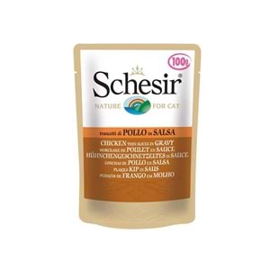 Schesir Jelly Tavuk Filetolu Jöle İçinde Yet. Kedi Pouch 85g