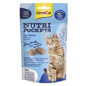 GimCat Nutripockets Fish With Tuna 60gr