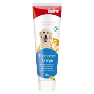 Bioline Portakal Aromalı Köpek Diş Macunu 100 Gr.