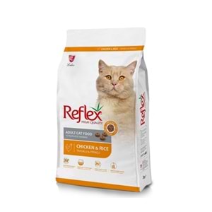 Reflex Tavuklu Pirinçli Yetişkin Kedi Maması 15 Kg.