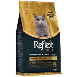 Reflex Plus British Shorthair Yetişkin Kedi Maması 1.5 Kg