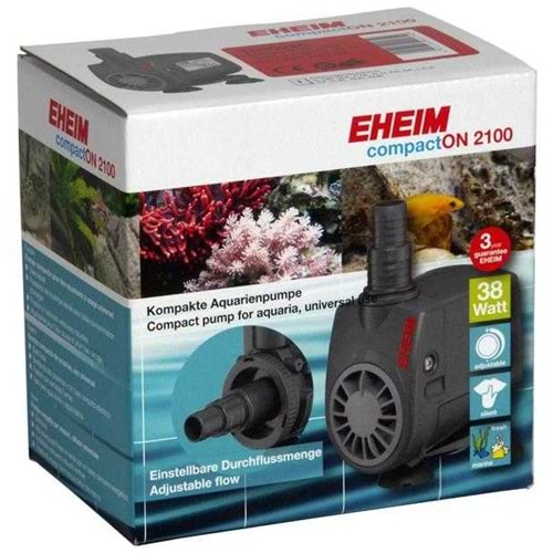 Eheim Compact On 2100 Kafa/Sump Motoru 38 Watt