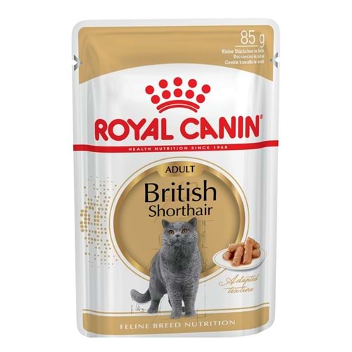 Royal Canin British Shorthair Yetişkin Kedi Konservesi 85 Gr.x12 Adet