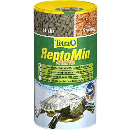 Tetra Reptomin Menu Kaplumbağa Yemi 250 Ml. 44 Gr.