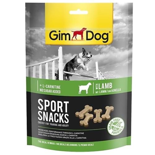 GimDog Sport Snacks Kuzu&L-Carnitinli Ödül Tableti 150 gr.x3 Adet