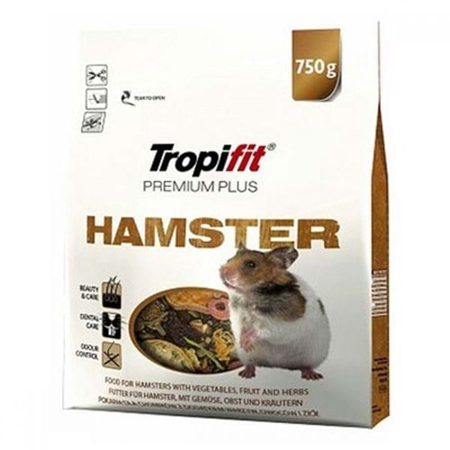 Tropical-Tropifit Hamster Premium Plus 750 Gr.