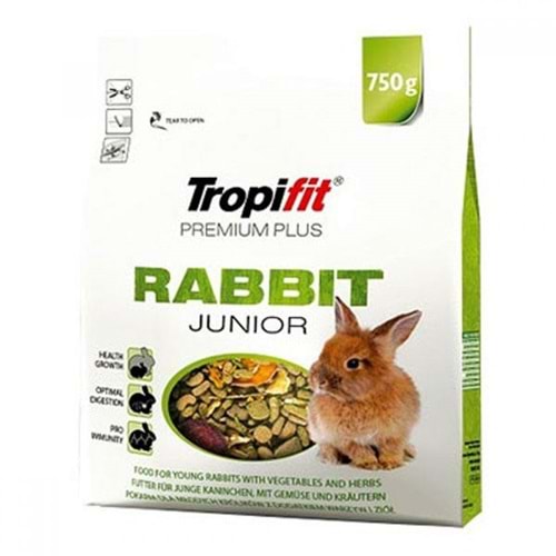Tropical-Rabbit Junior Tropifit Premium Plus 750 Gr.