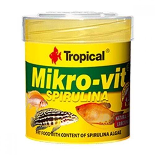 Tropical-Mikrovit Spırulına 50 Ml.