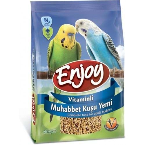 Enjoy Vitaminli Muhabbet Kuşu Yemi 400 Gr.x 10 Adet