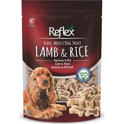 Reflex Semi Moist Kuzu Pirinçli Köpek Ödül Maması 150 Gr.x2 Adet
