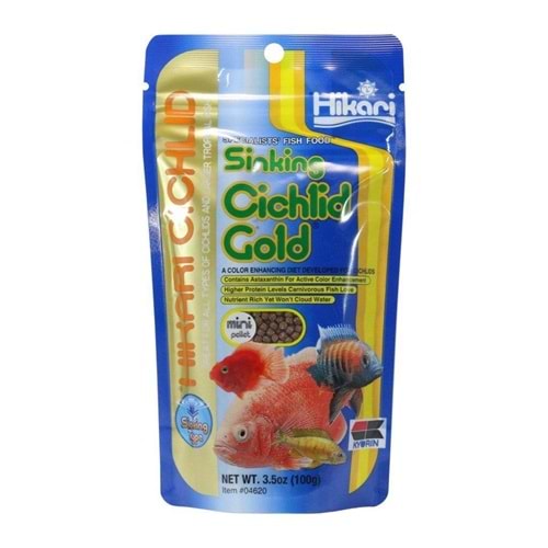 Hikari Cichlid Gold Sinking Mini Pellet 100 gr.