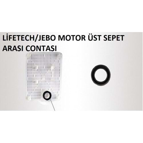 Jebo-Lifetech 625/635/825/828/829/835/838/839 Dış Filtre Kafa ve Sepet Arası Conta
