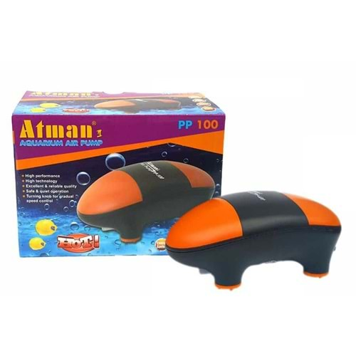 Atman PP-100 Hava Motoru 80-100 Lt. Akvaryumlar için