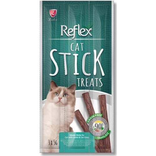 Reflex Kediler İçin Kuzu Etli Çubuk Kedi Ödülü 3X5 Gr.x10 Adet