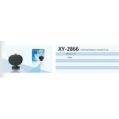 Xinyou XY-2866 Biyolojik Süngerli Havalı Üretim İç Filtre (Ağırlıklı) 14,5x10 cm.