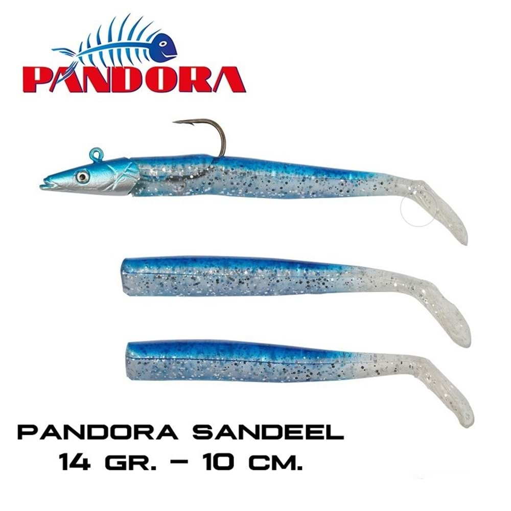 Pandora Sandel 10Cm Silikon Yem 14 Gr