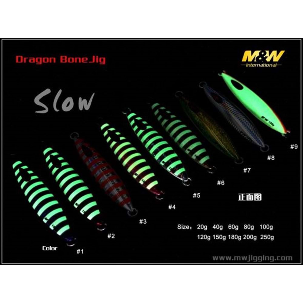 M&W Dragon Bone Jig 100 Gr