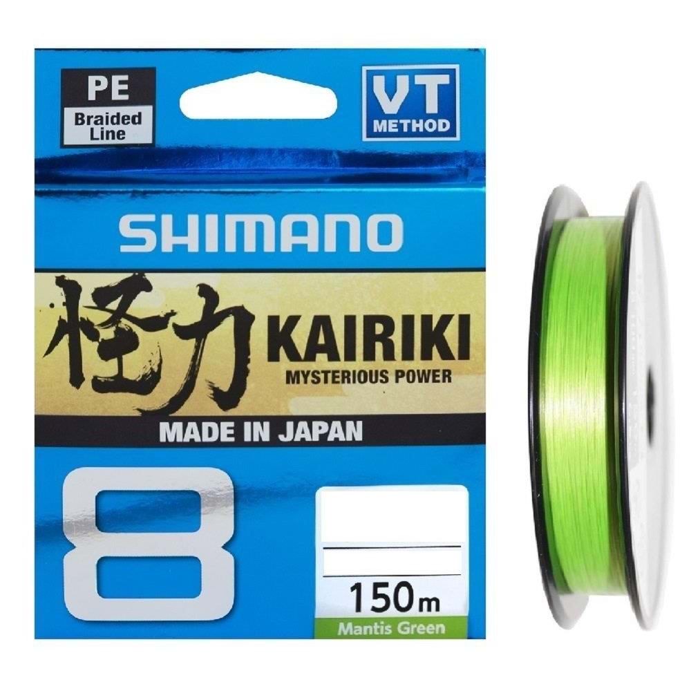 Shimano Kairiki 8 150 M Mantis Green Örgü Misin - 0100 MM