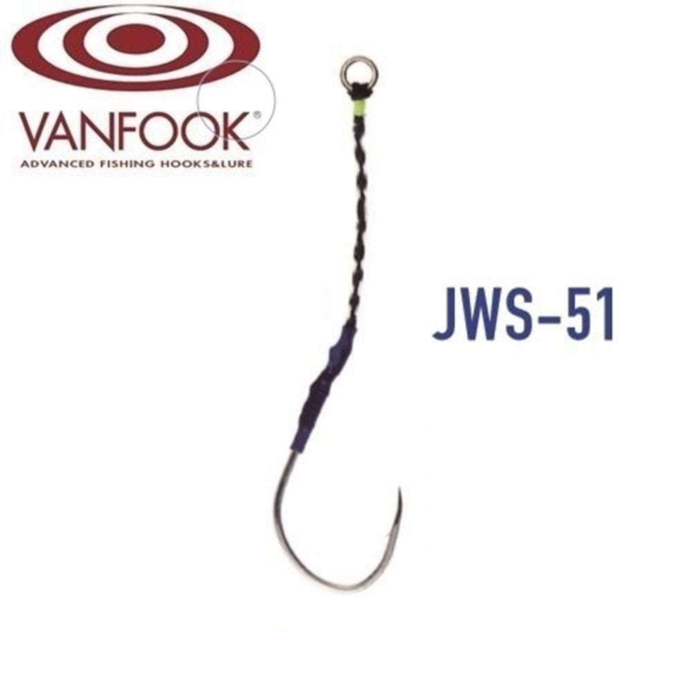 Vanfook Jıgen JWS-51 Asist İğnesi - 4/0