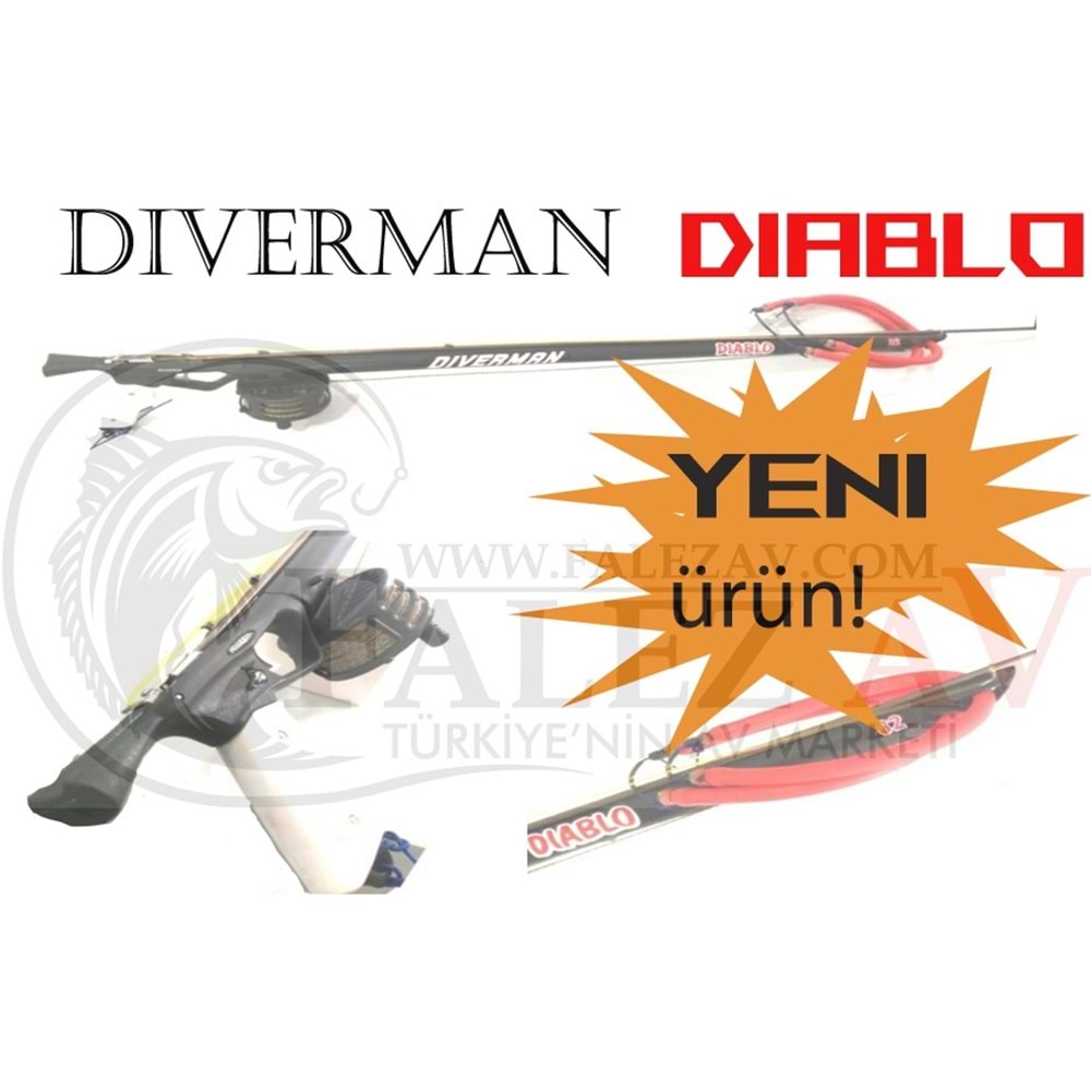 Diverman Diablo Zıpkın (Açık Kafa) Tek Lastik - 95 CM
