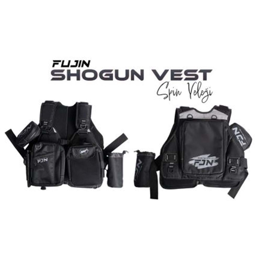 Fujin Shogun Vest Spin Yeleği-Balıkçı Yelek
