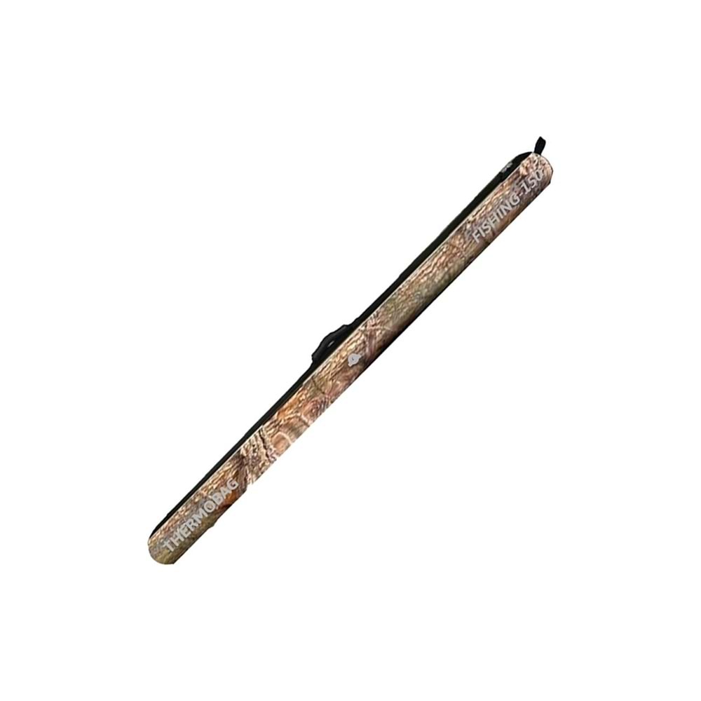 Thermobag Bazuka Çantası Tek Fermuar 195 cm - Kahverengi Yaprak Desenli