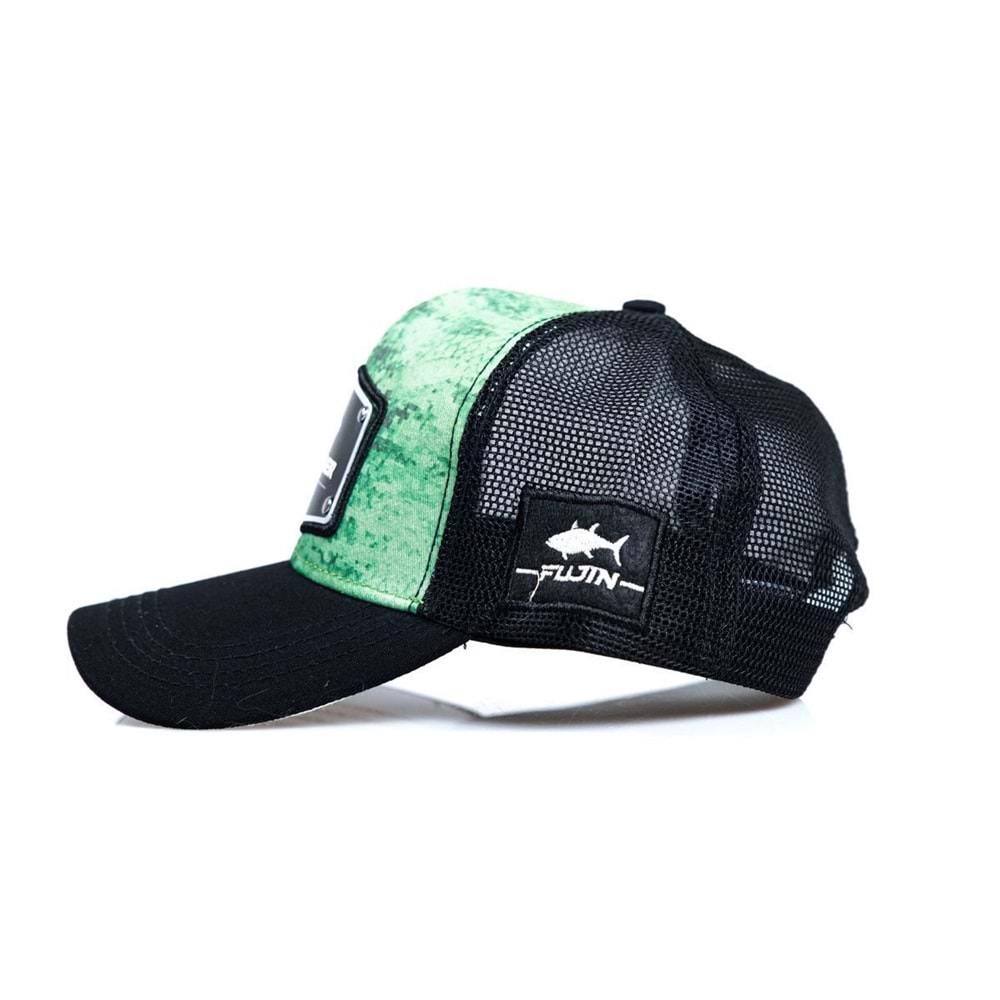 Fujin Pro Angler Green Wave Şapka