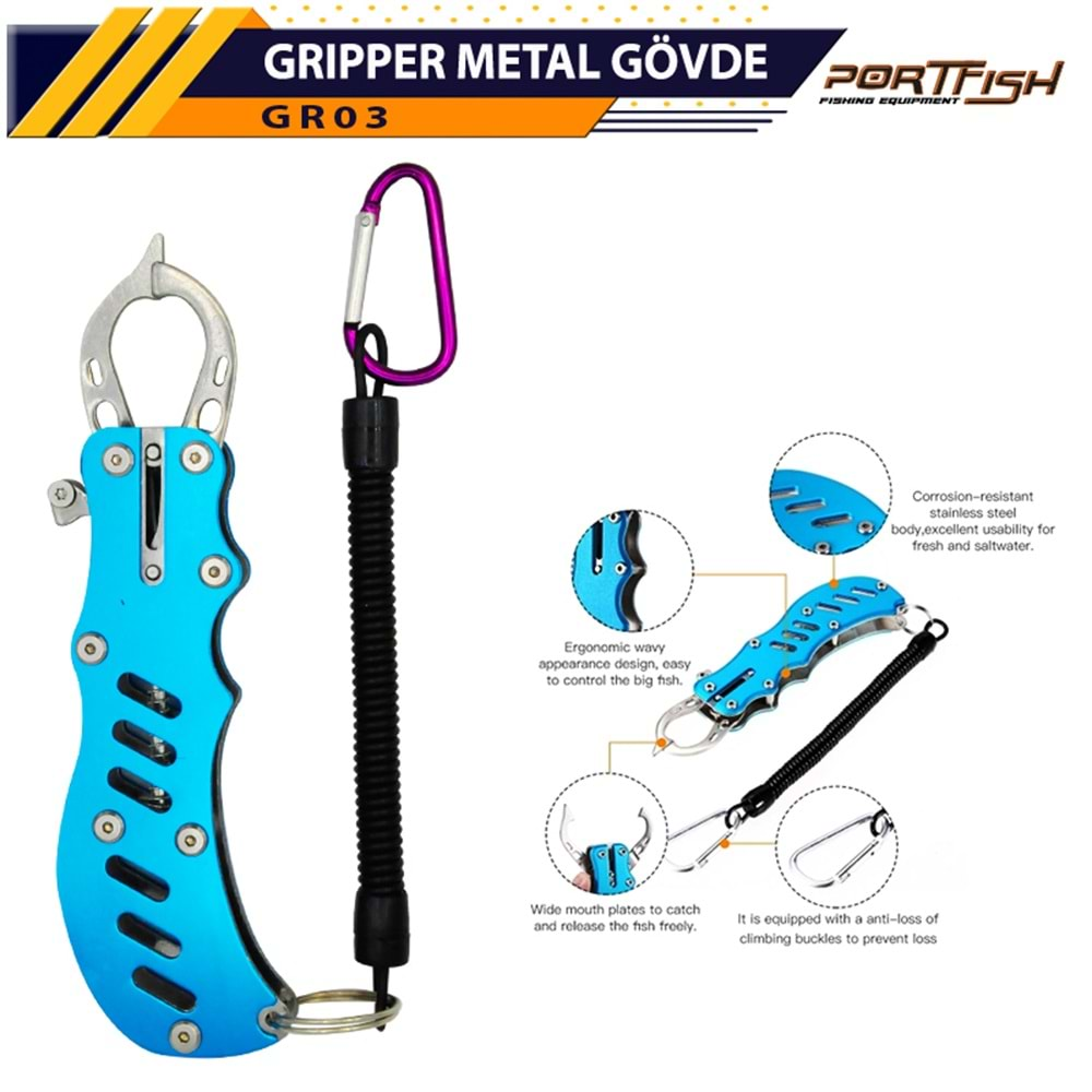 Portfish Gripper Metal Balık Tutucu