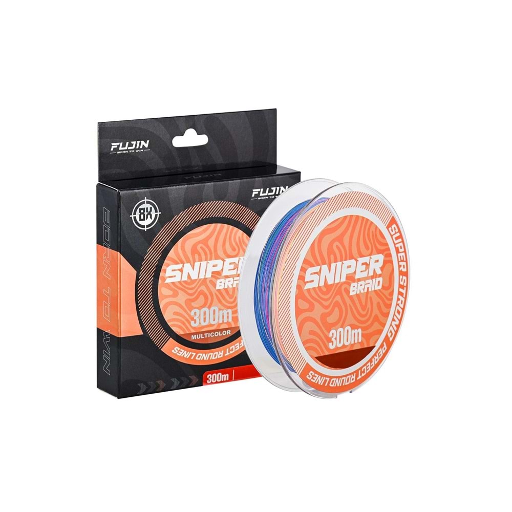 Fujin Sniper 8X 300Mt. Multicolor İp Misina - 0.19 MM