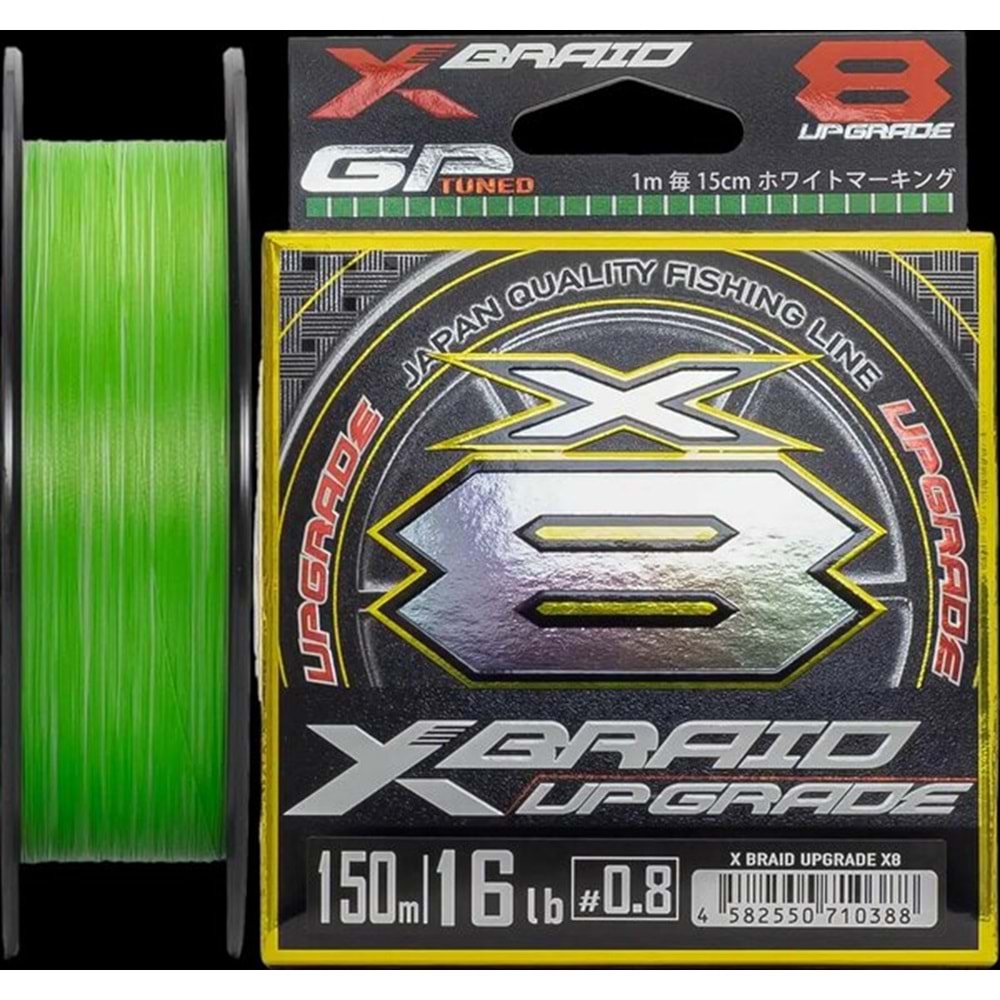 X-BRAID YGK X006 UPGRADE PE X8 150M - 1.5