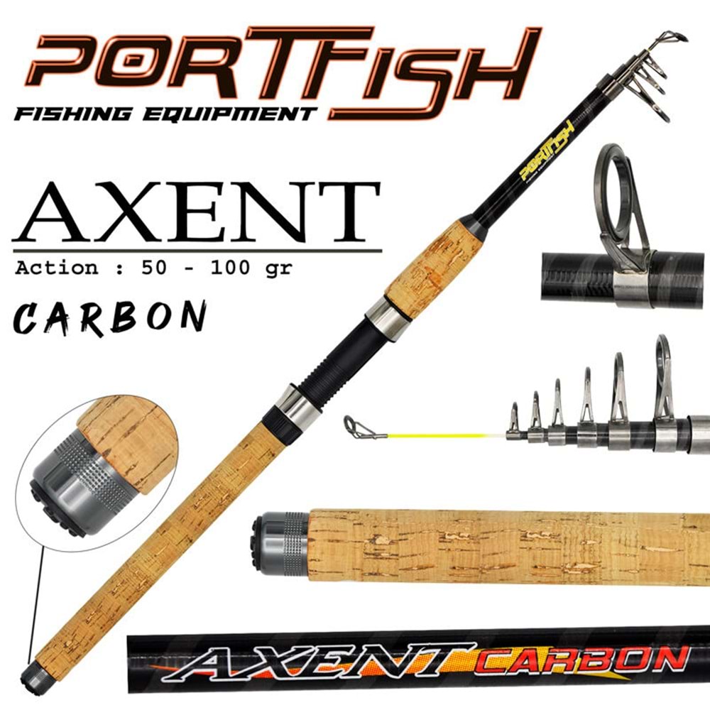 Portfish Axent Tele Kamışı 75-150 gr