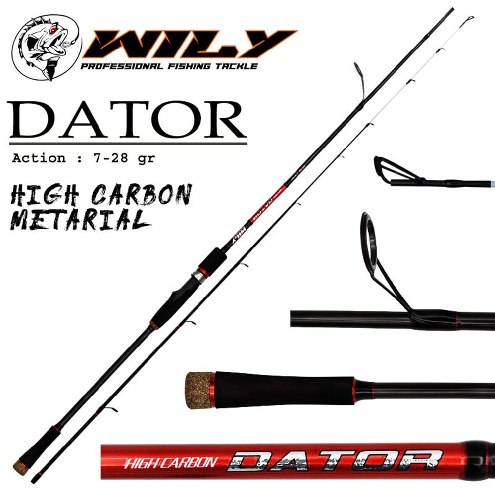 Wily Dator Spin Kamış 225 cm 7-28 gr