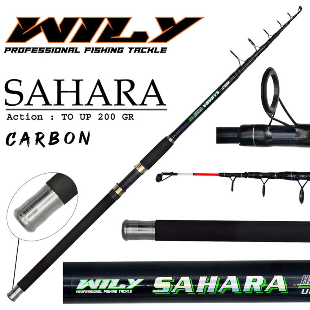 Wily Sahara Tele Kamışı 200 gr 300cm