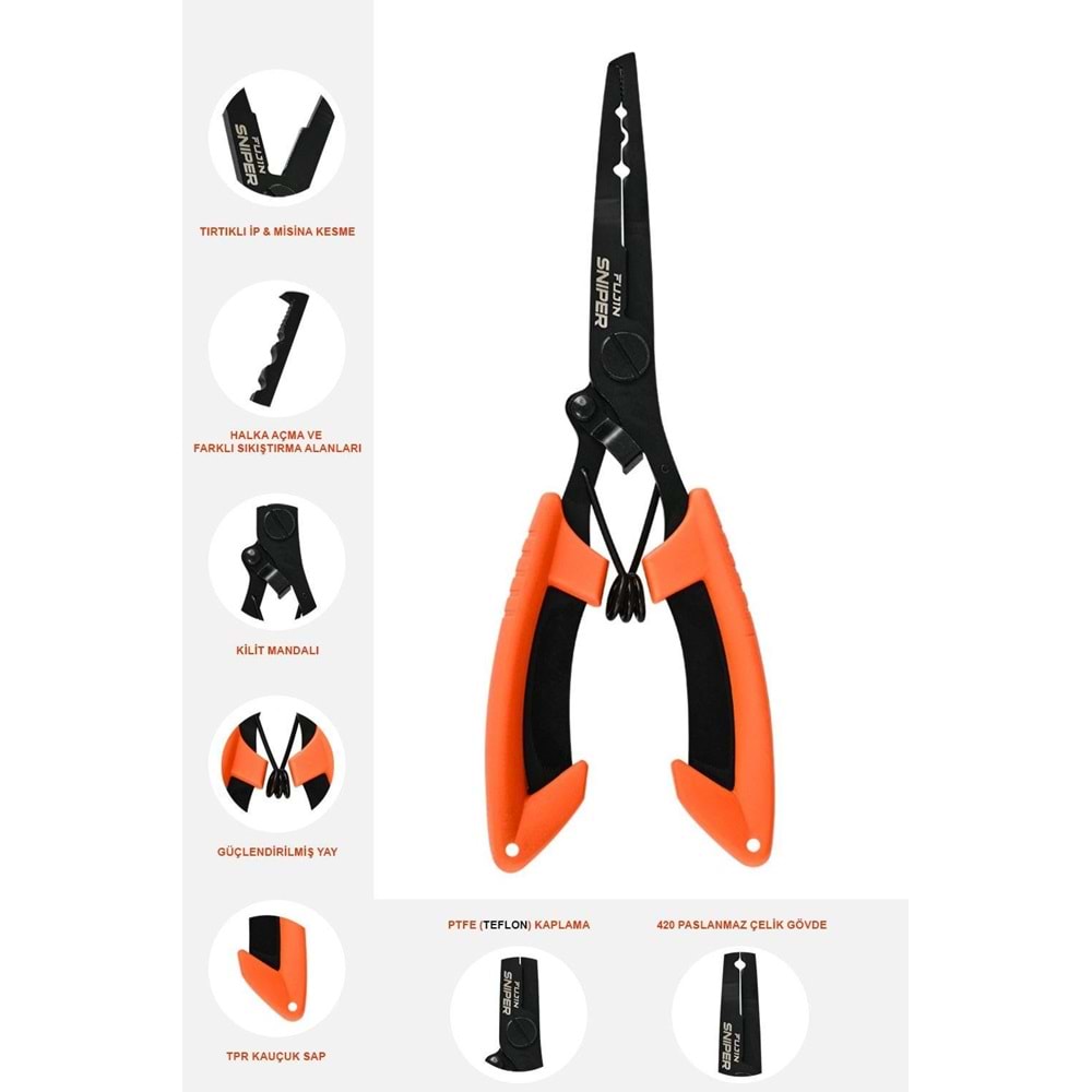 Fujin Sniper Pliers Balıkçı Pensesi