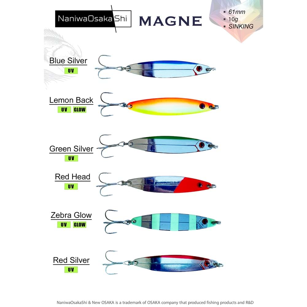 NANIWAOSAKASHI MAGNE KAŞIK 6,1CM 10GR