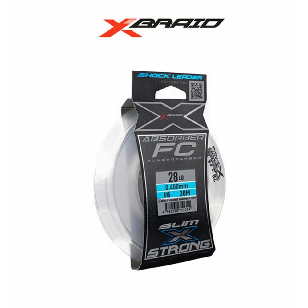 YGK X021 ABSORBER SLIM&STRONG FC 30M